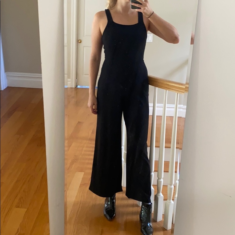 Black ribbed stretchy forever 21 jumper